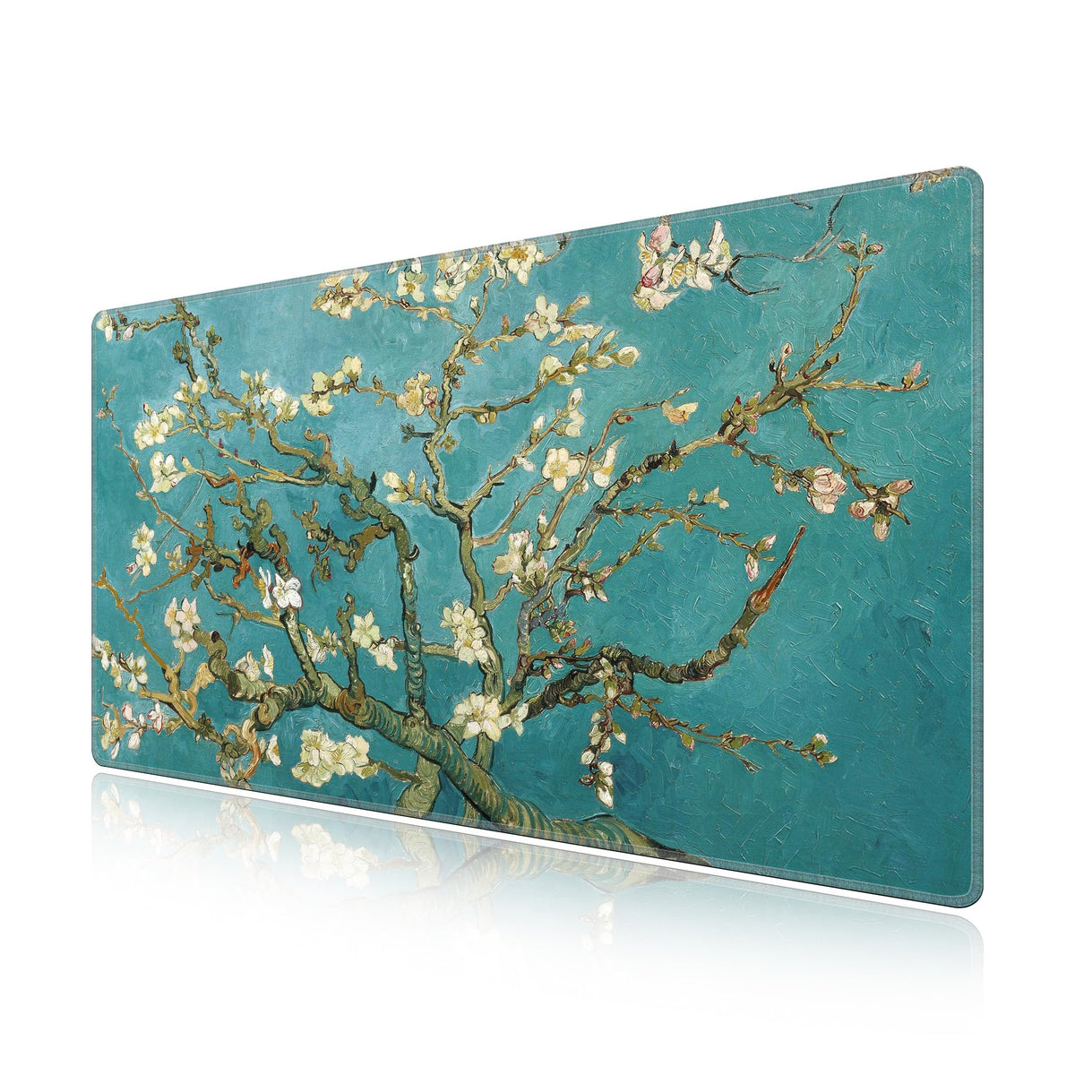 LL-COEUR XXL Landscape Gaming Mouse Pad Computer Keyboard Mat Office Desk Pad (Apricot, 27.5" x