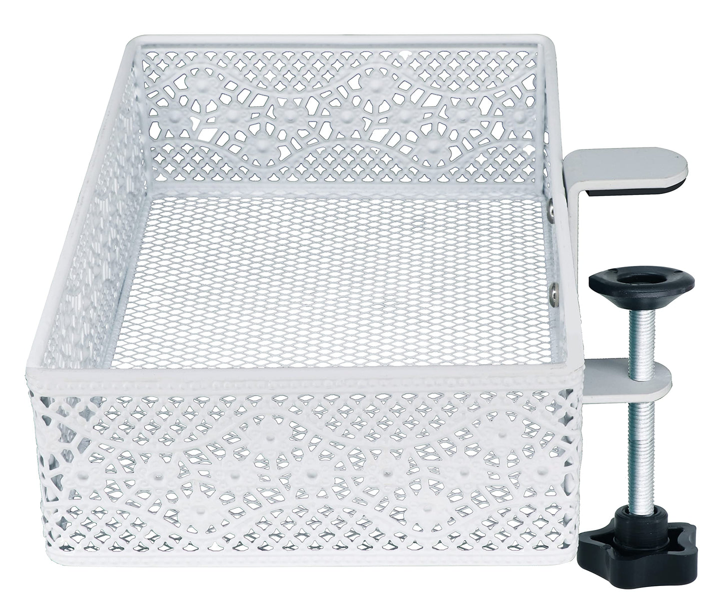 Under Desk Drawer, Clamp on Desk Organizer Under Table Hanging Desk Storage