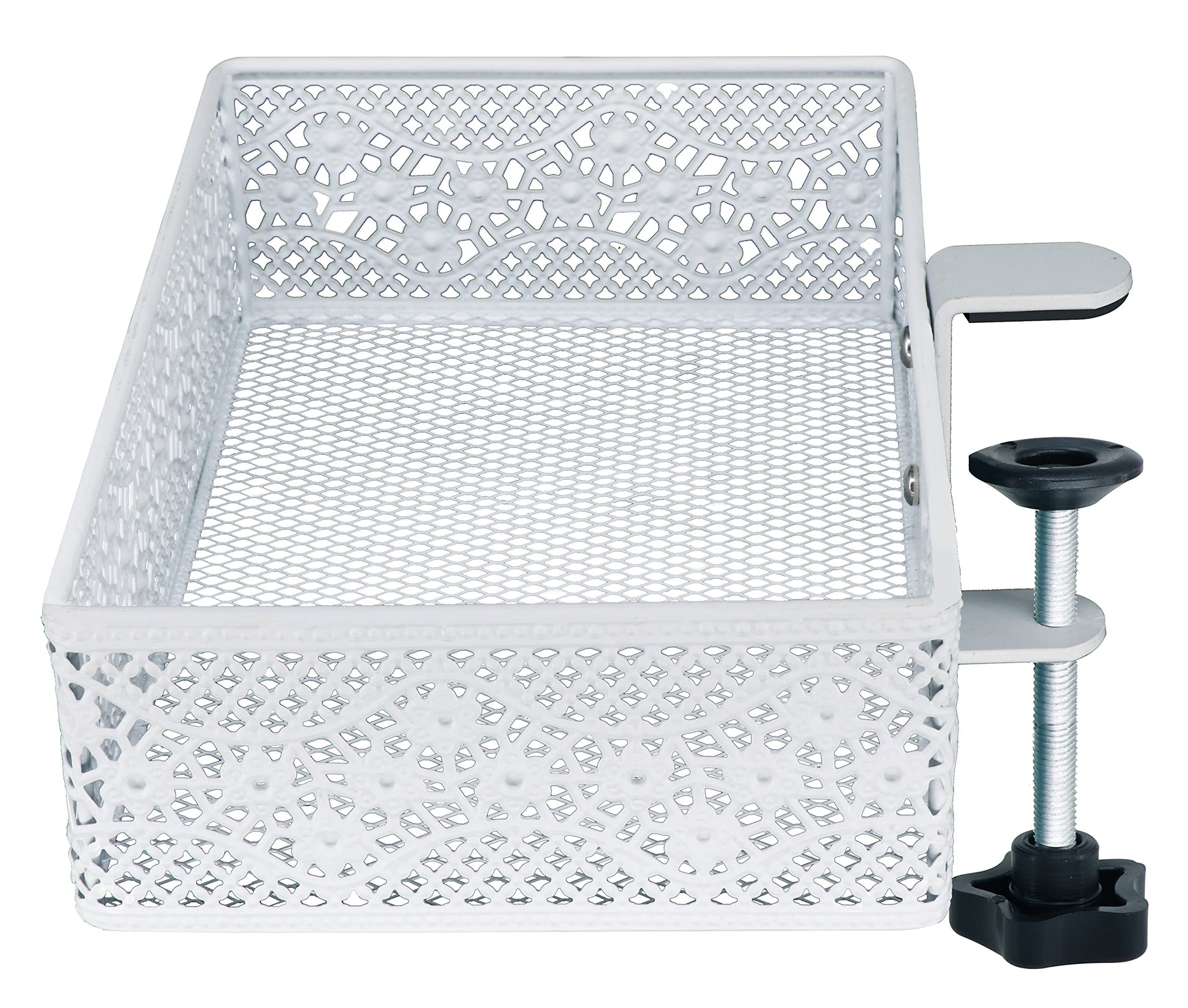 Under Desk Drawer, Clamp on Desk Organizer Under Table Hanging Desk Storage