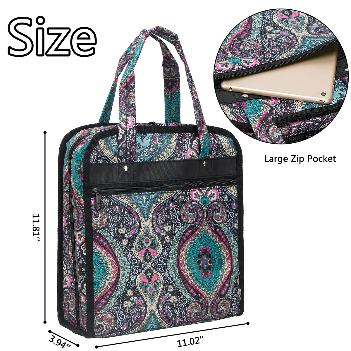 PACMAXI Sewing Accessories Storage Bag, Knitting, Craft Tools