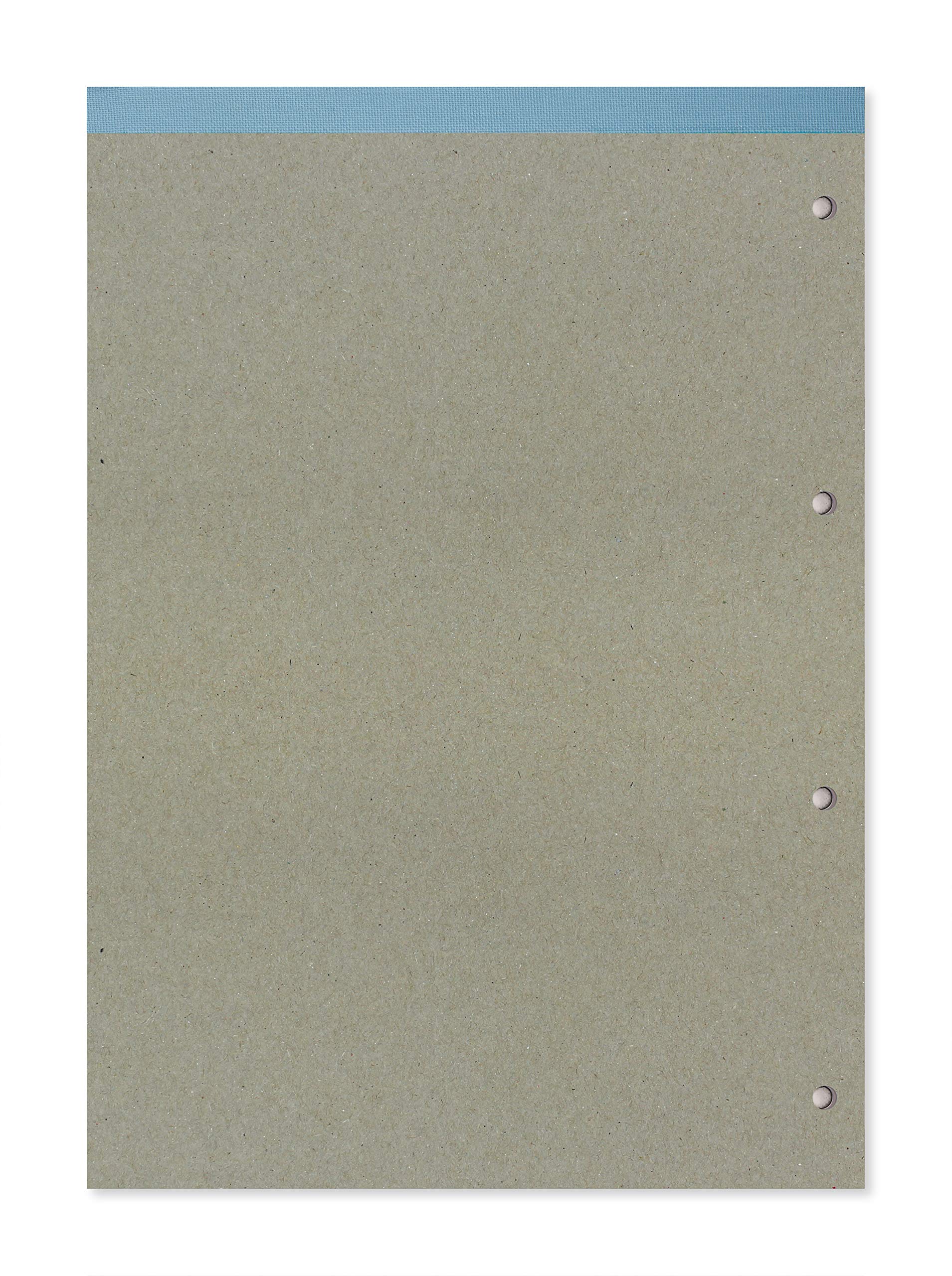 Silvine 160 Page A4 Refill Pad, Head Bound and Punched 4 Holes. Ruled Narrow Feint with Margin. Ref