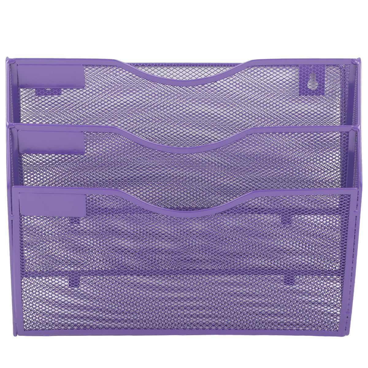EASEPRES 3 Pocket Mesh Hanging Wall File Organizer, Wall Mounted Mail Paper Document Folder Holder