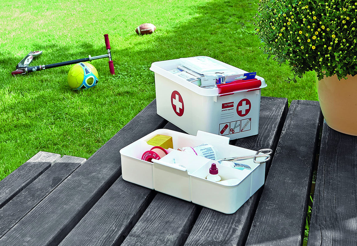Sunware XL First Aid Storage Box - 22 LTR