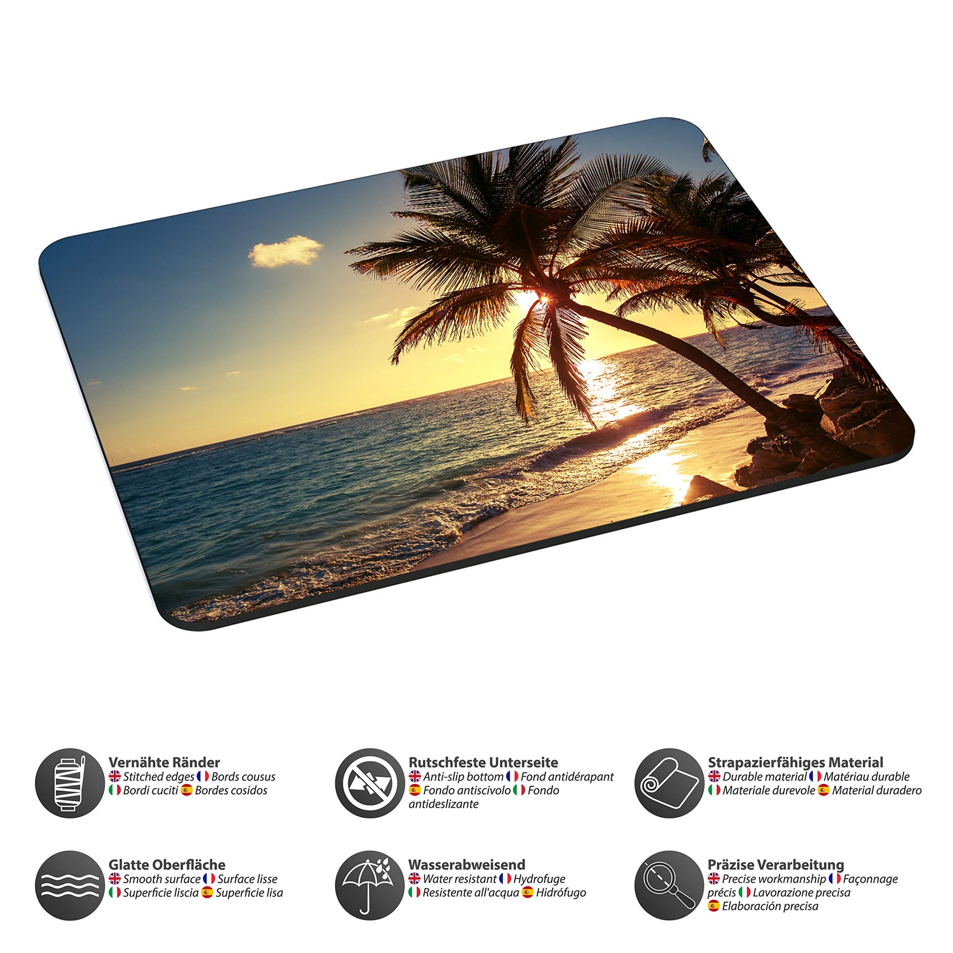 PEDEA Design Mouse Mat Beach