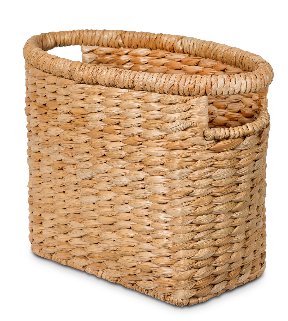 BIRDROCK HOME Sea Grass Storage Basket with Handles - Woven Sea Grass Decorative Rectangle