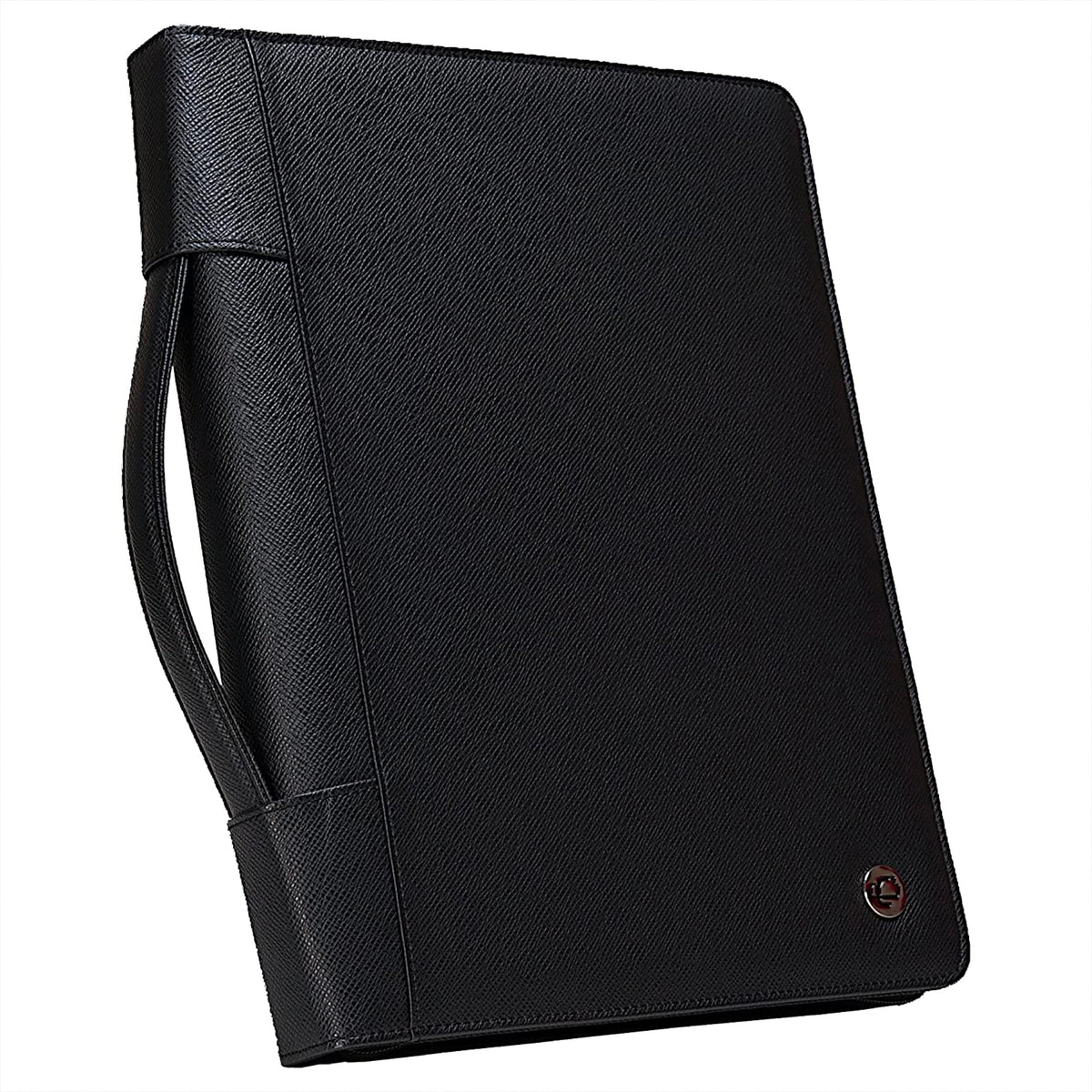 Case-it Zipper Padfolio | Letter Size | 3-Ring Binder | PAD-40 Black