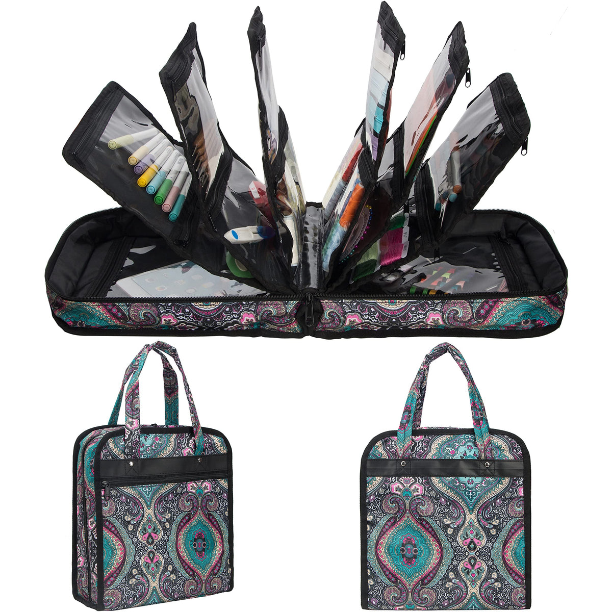 PACMAXI Sewing Accessories Storage Bag, Knitting, Craft Tools