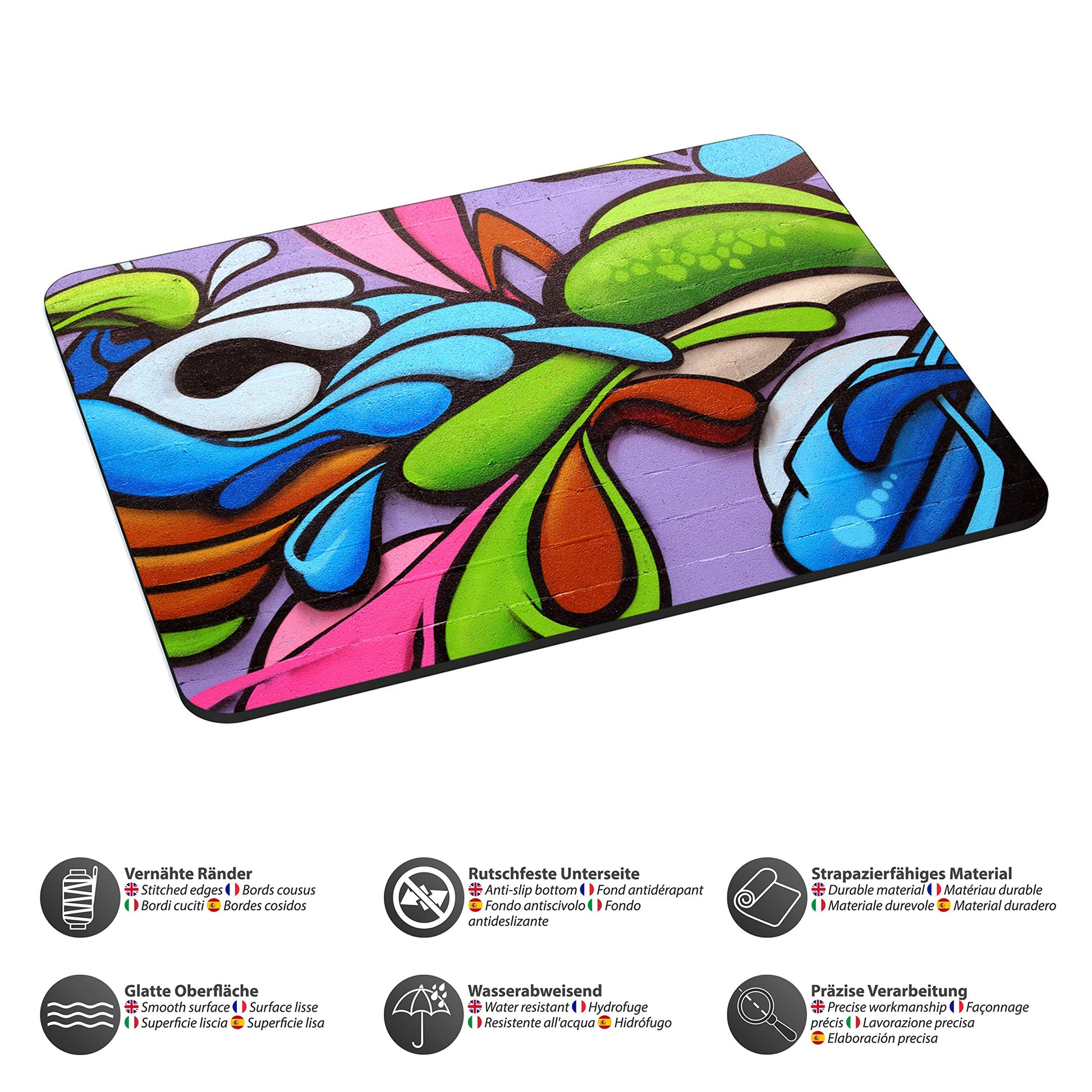 PEDEA Design Mouse Mat Graffiti Art