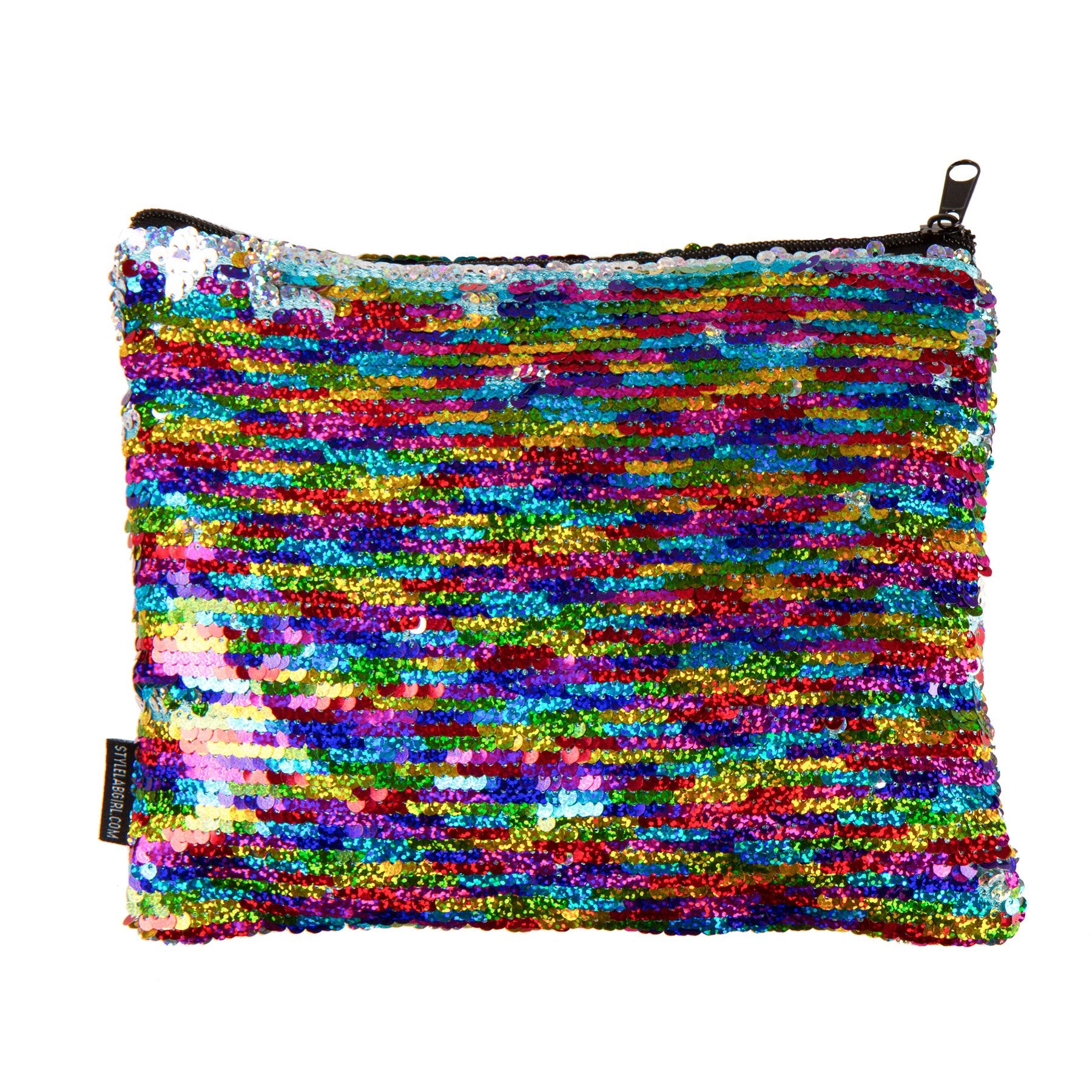 Style.Lab by Fashion Angels Magic Sequin Pouch - Rainbow
