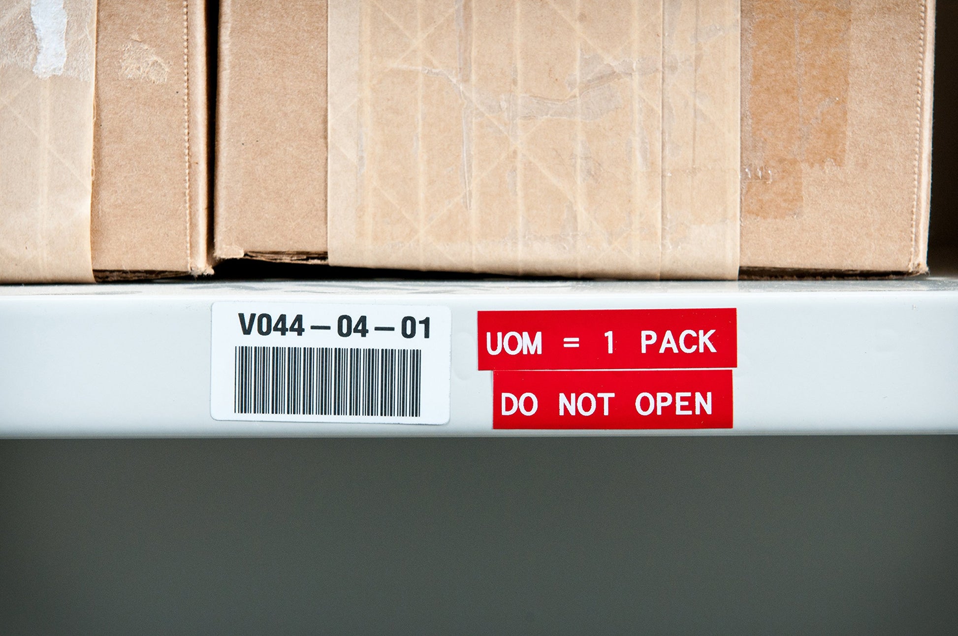 Brady Authentic (M21-750-595-RD) All-Weather Vinyl Label for Indoor/Outdoor ID, Lab and Equipment