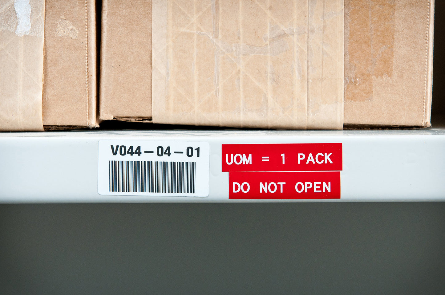 Brady Authentic (M21-500-595-RD) All-Weather Vinyl Label for Indoor/Outdoor ID, Lab and Equipment