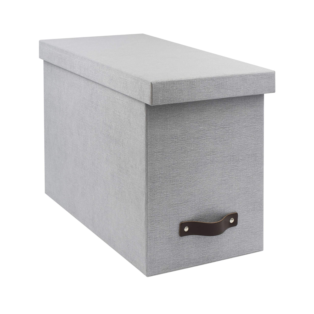 Bigso John Desktop File Box - Storage Solution and Document Organizer for Important Paperwork