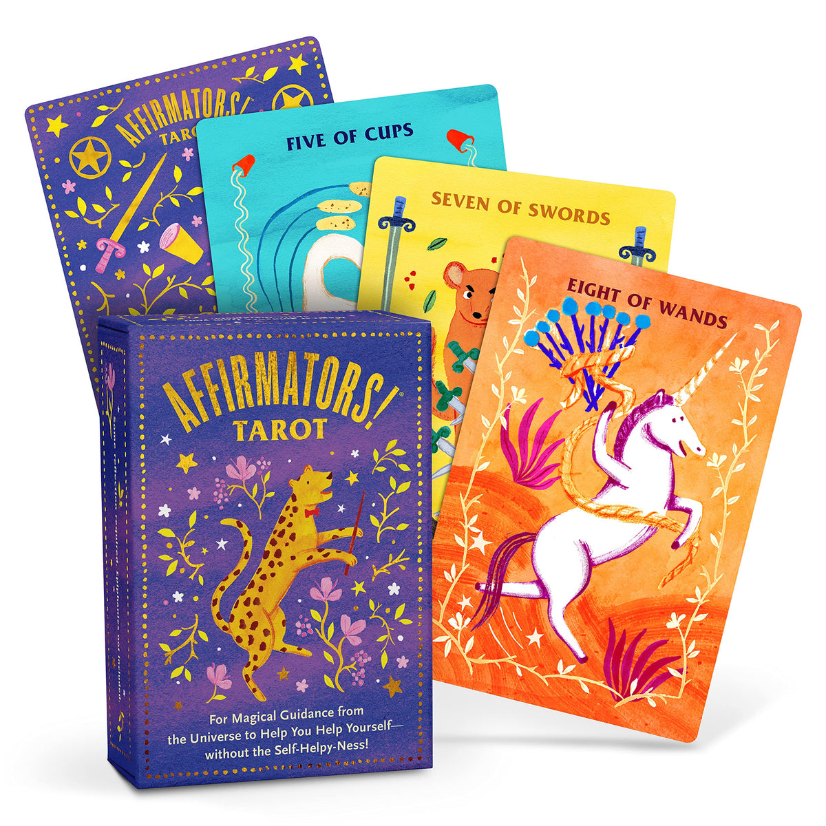 Affirmators! Tarot Cards Deck - Daily Affirmation Tarot Cards with Positive Affirmations For