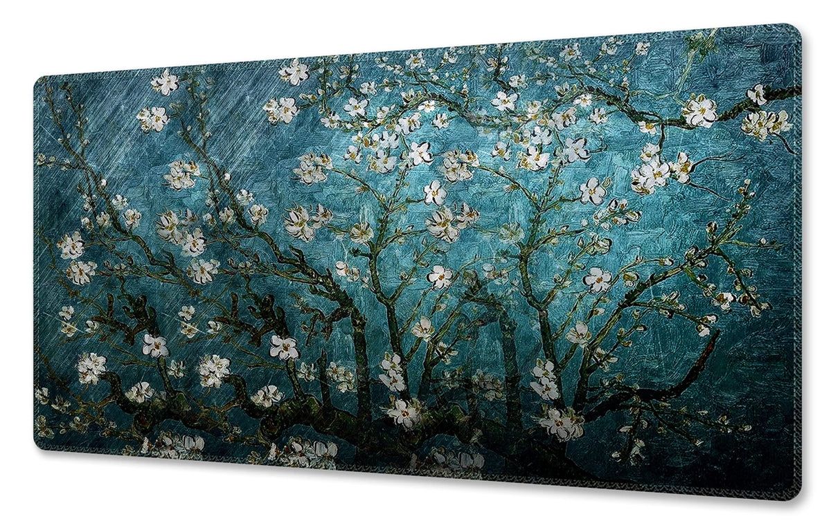 Meffort Inc XXL Mouse Pad Thick Water Resistance Desk Mat with Non-Slip Rubber Pad for Home Office