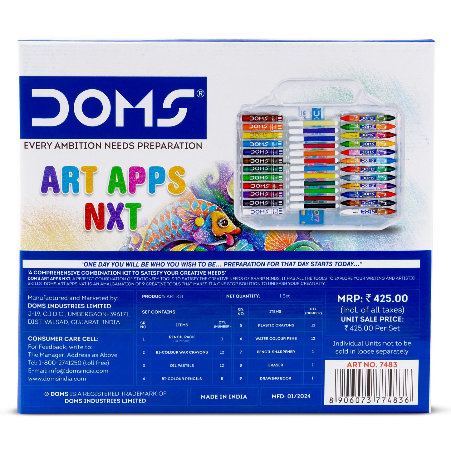 DOMS Art APPS NXT KIT