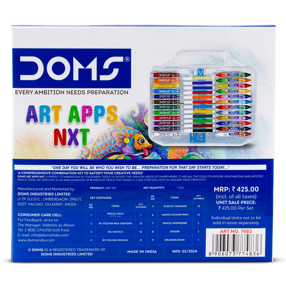 DOMS Art APPS NXT KIT