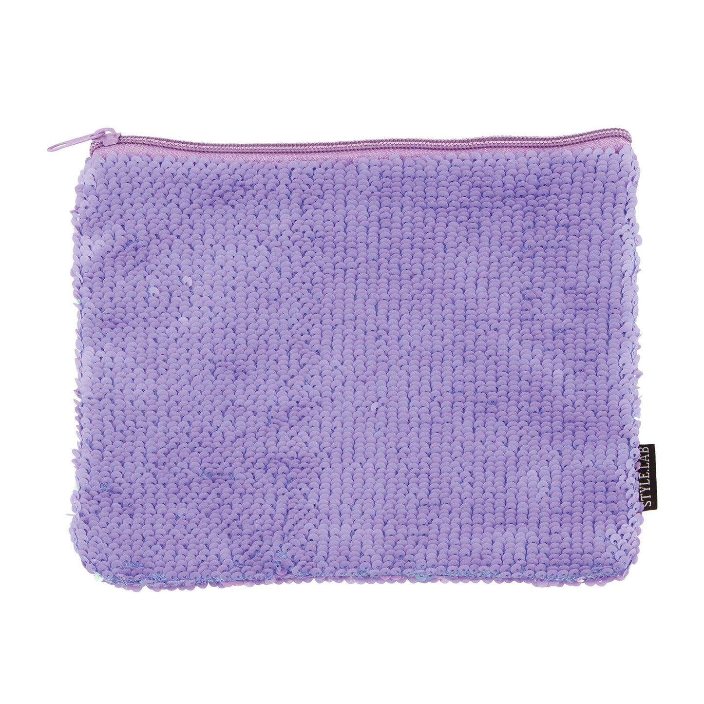 Style.Lab Fashion Angels Periwinkle Irid/Matte Magic Sequin Pouch (Model: 76984)