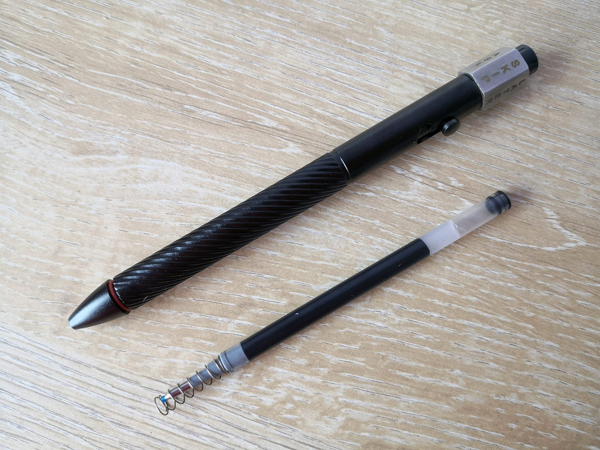 SMOOTHERPRO Fidget Spining Bolt Action Pen, with Decision Make, Black