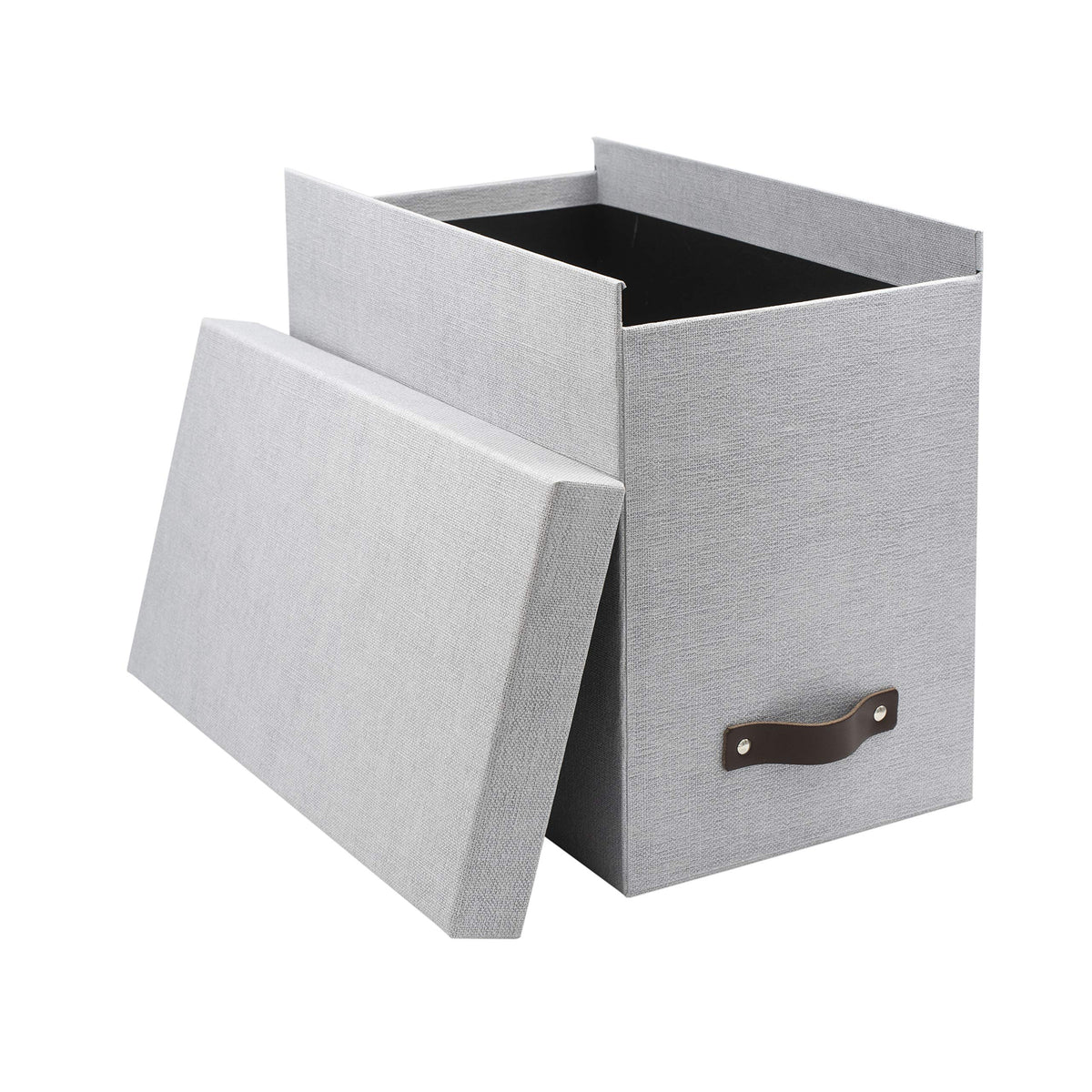 Bigso John Desktop File Box - Storage Solution and Document Organizer for Important Paperwork