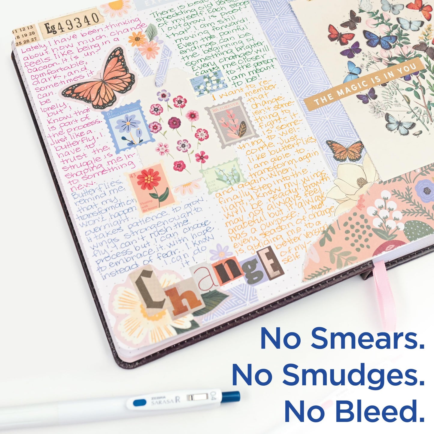 Zebra Pen SARASA R Vivid Gel Retractable Pen, Black Ink, 0.4mm, 12-Pack