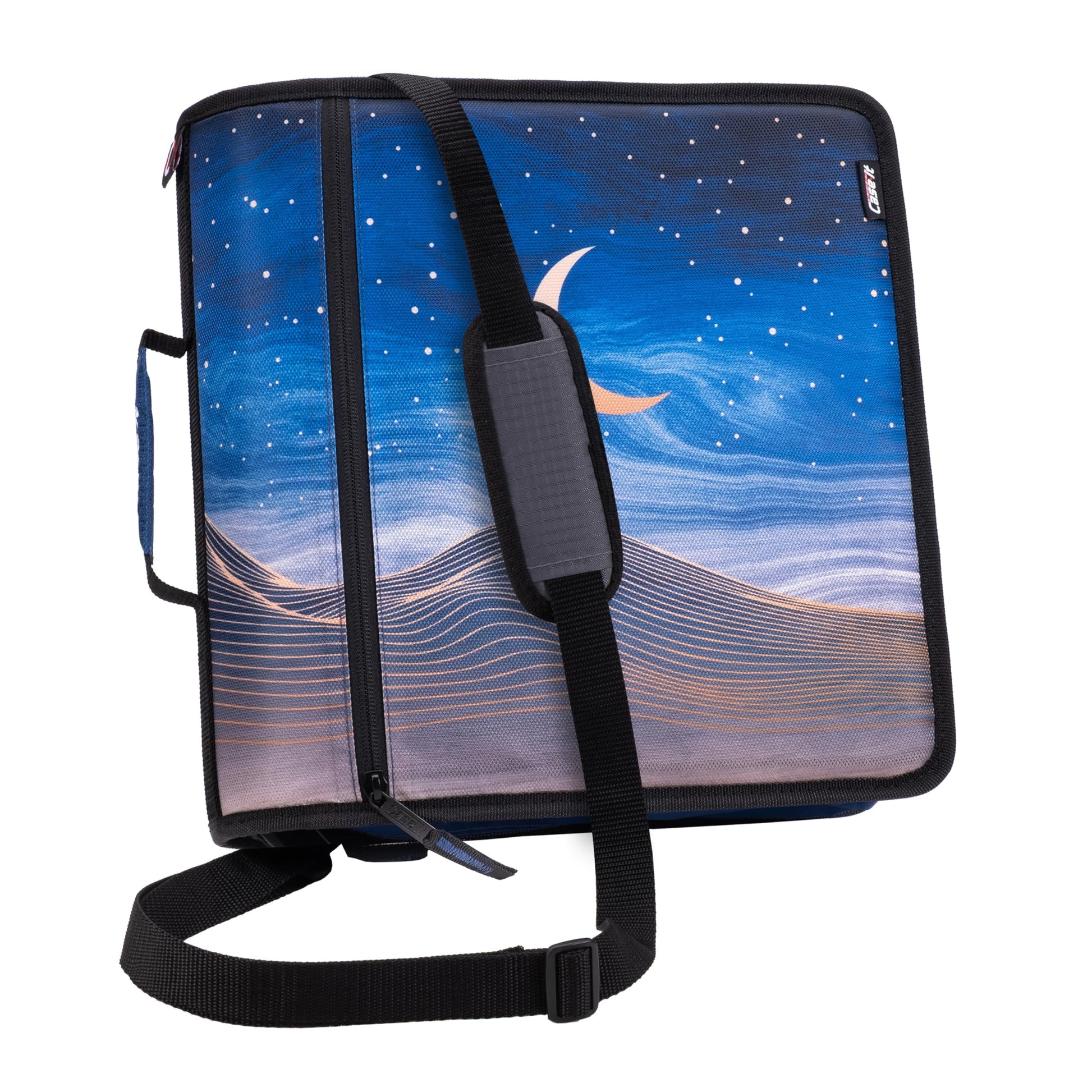 Case-it School Zipper Binder | 3" O-Rings | 600-Sheet | D-146 Desert Night