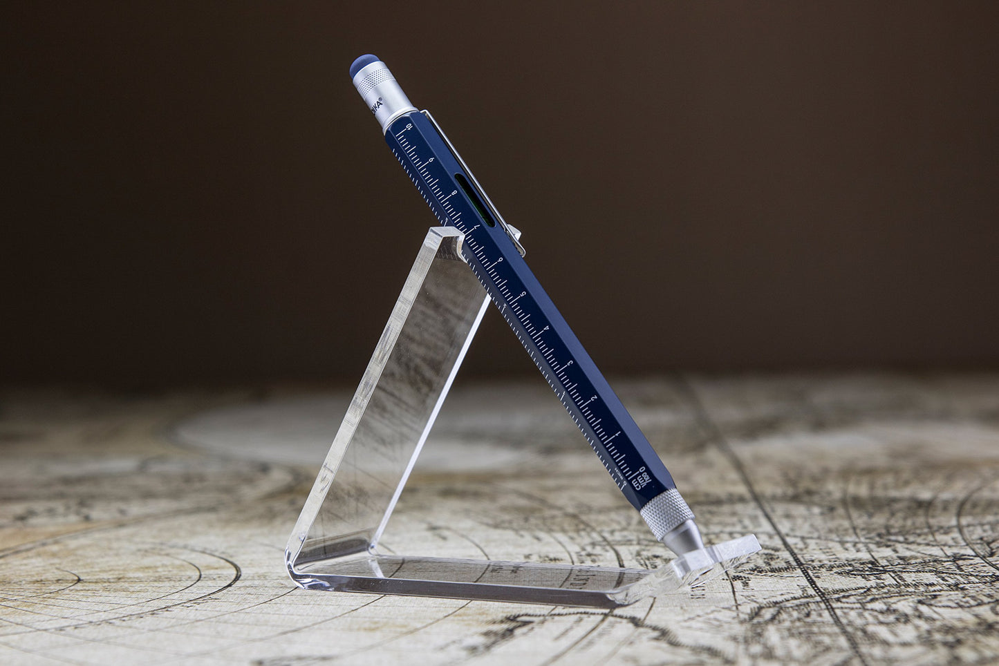 Troika Construction Ballpoint Pen, Blue (PIP20BL)