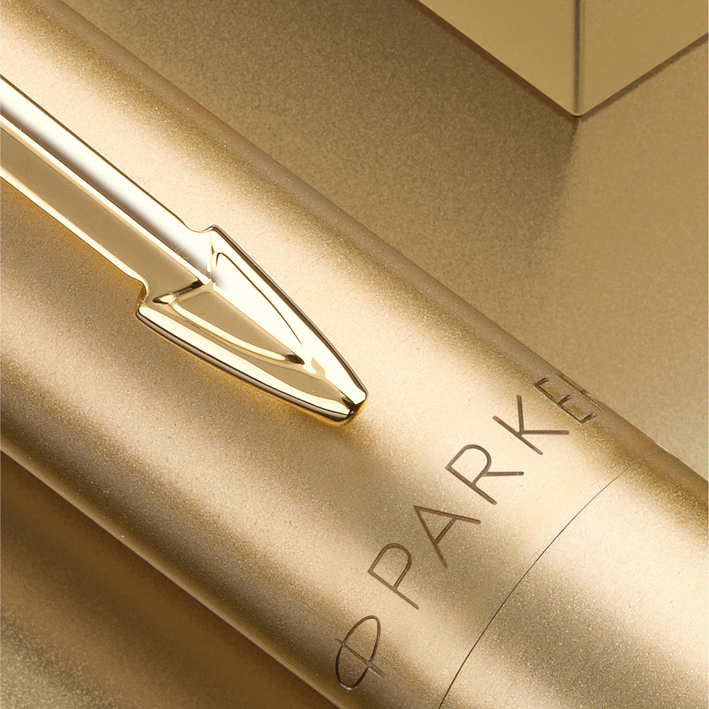 Parker Jotter XL Ballpoint Pen | Monochrome Matte Gold | Medium Point | Blue Ink | Gift Box