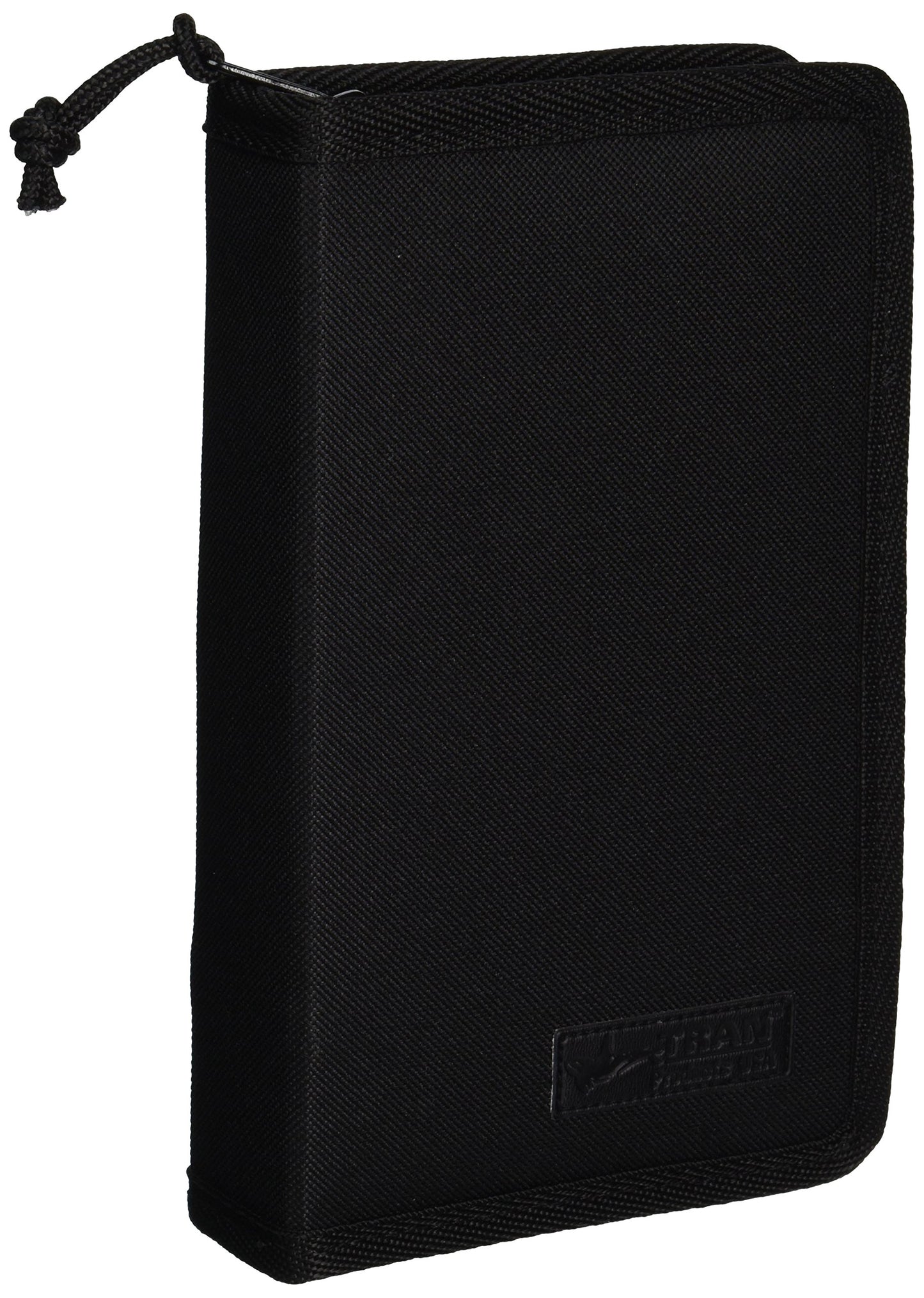Tran Deluxe Pencil Case, Holds 24 Markers, Black