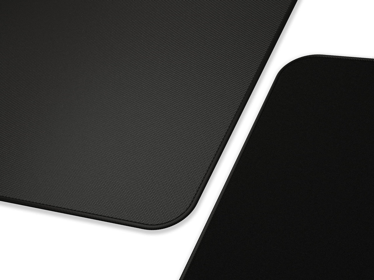 GLORIOUS Large Gaming Mouse Mat/Pad - Stealth Edition - Stitched Edges, Black Cloth Mousepad |