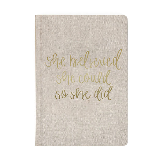 Sweet Water Decor Cute Motivational Lined Composition Notebook for Women, 100 Ruled Pages for