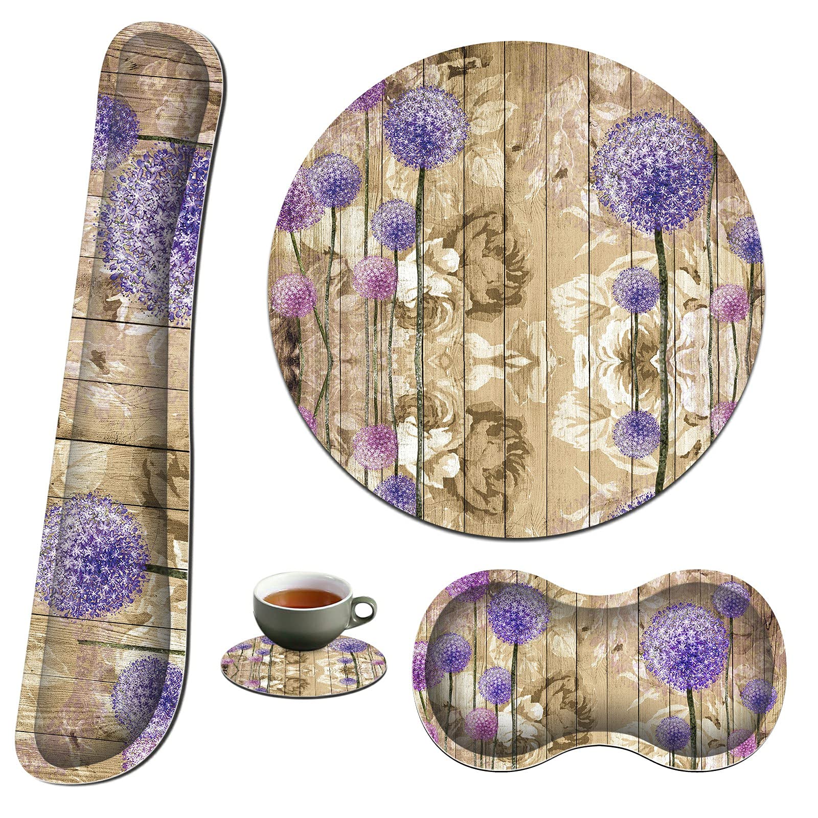 Keyboard Wrist Rest & Mouse Pad & Mouse Wrist Rest Support & Coaster, Non Slip Rubber Base Wrist
