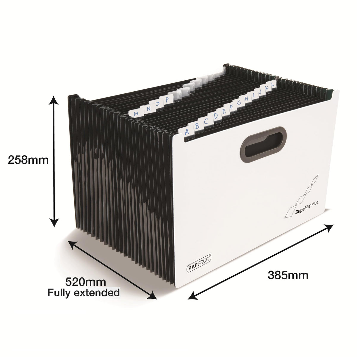 Rapesco 1622 SupaFile Plus 26-Part Desktop Expanding File Organiser, A4+