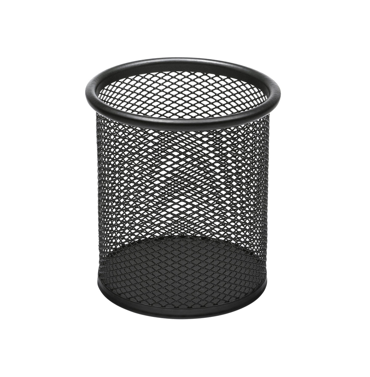 OSCO TS-120367 Mesh Pen Pot, Single, 94mm x 82mm, Black