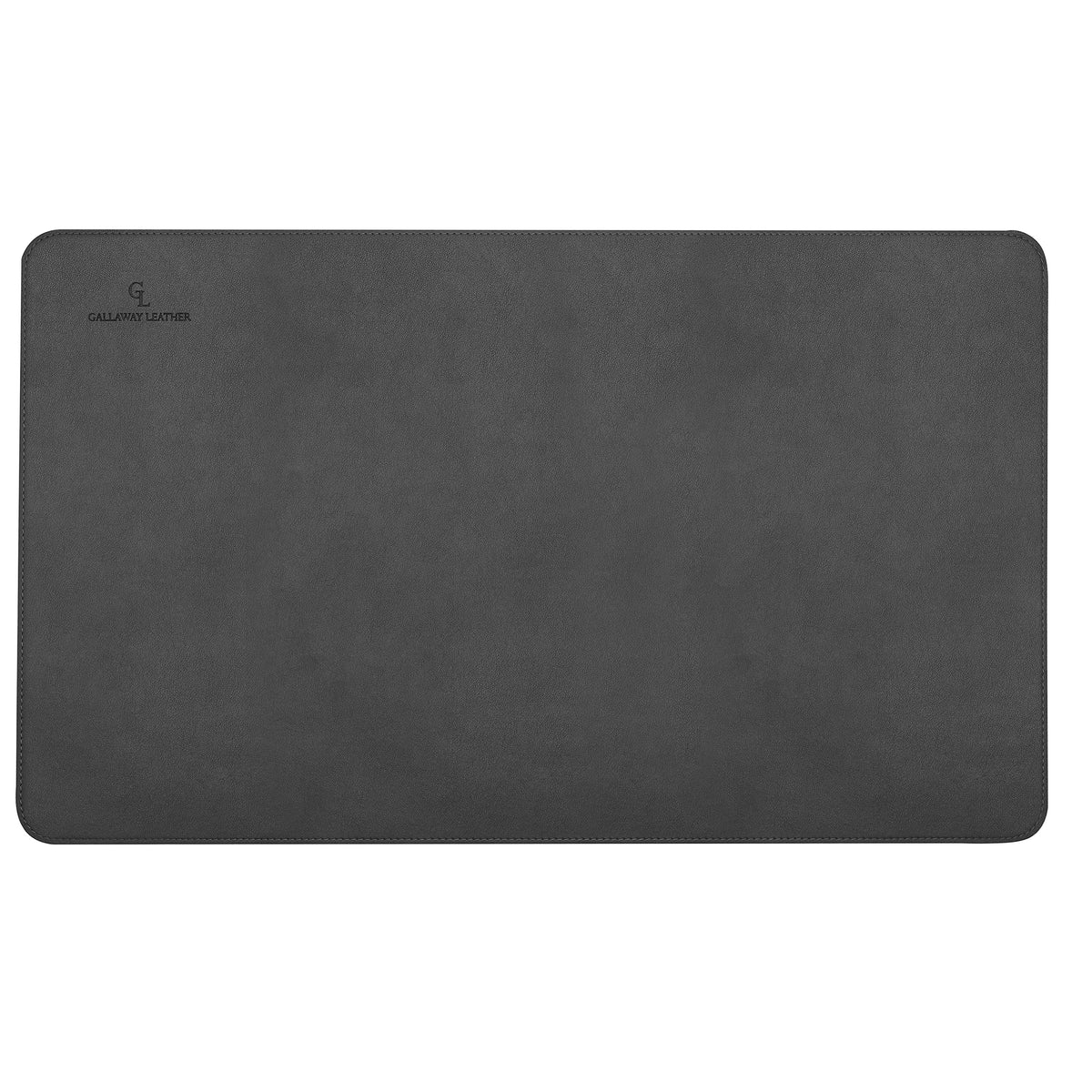 Gallaway Leather Desk Mat,Desk Writing Pad - Office Desk Pad, Medium 24" x 14" Gray, Desk Mats on