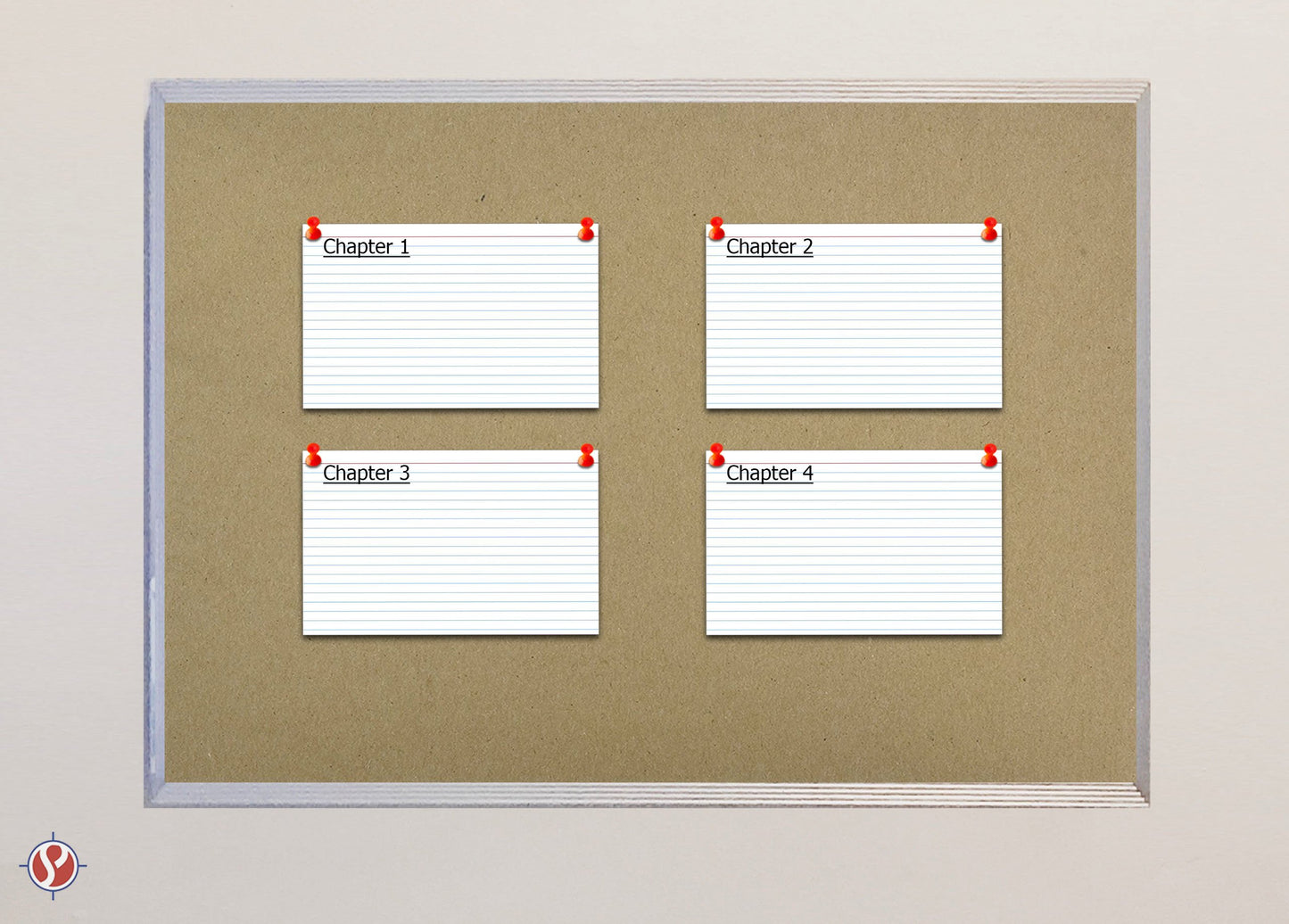 Ruled Index Cards, On 100lb. Heavyweight Thick White Cover Stock. "100 per pack" (4 x 6)