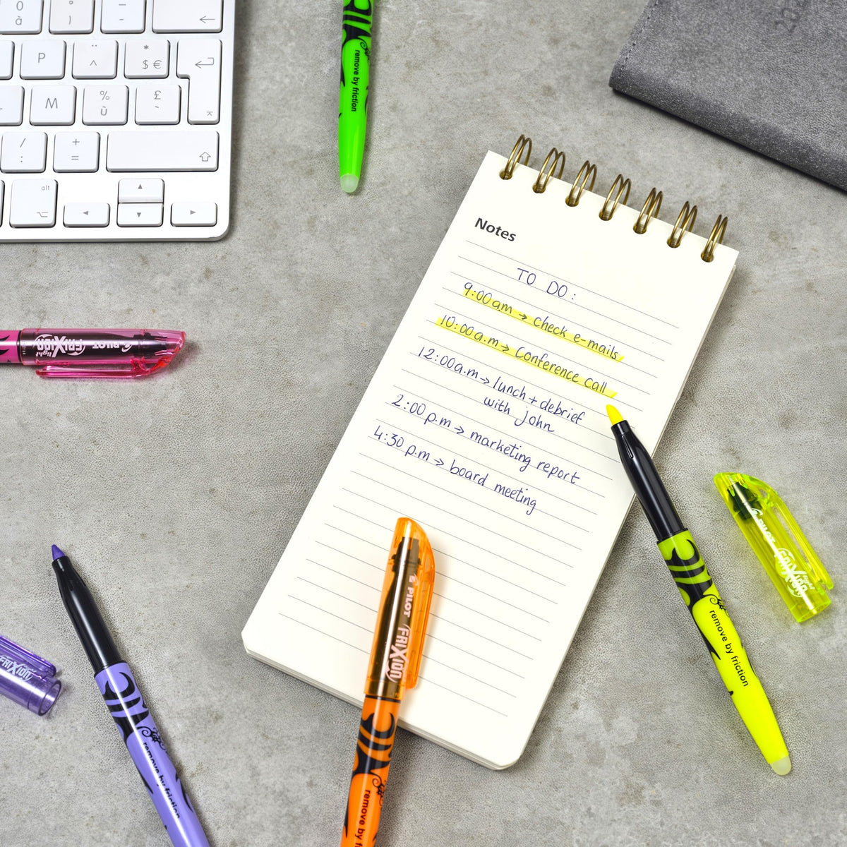 Pilot Frixion Light Erasable Highlighter - Yellow