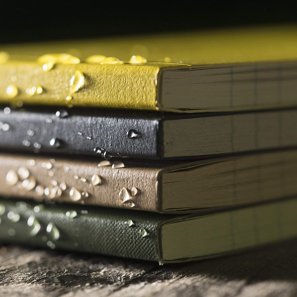 Rite in the Rain Weatherproof Soft Cover Notebook, 4.625" x 7.25", Green Cover, Universal Pattern