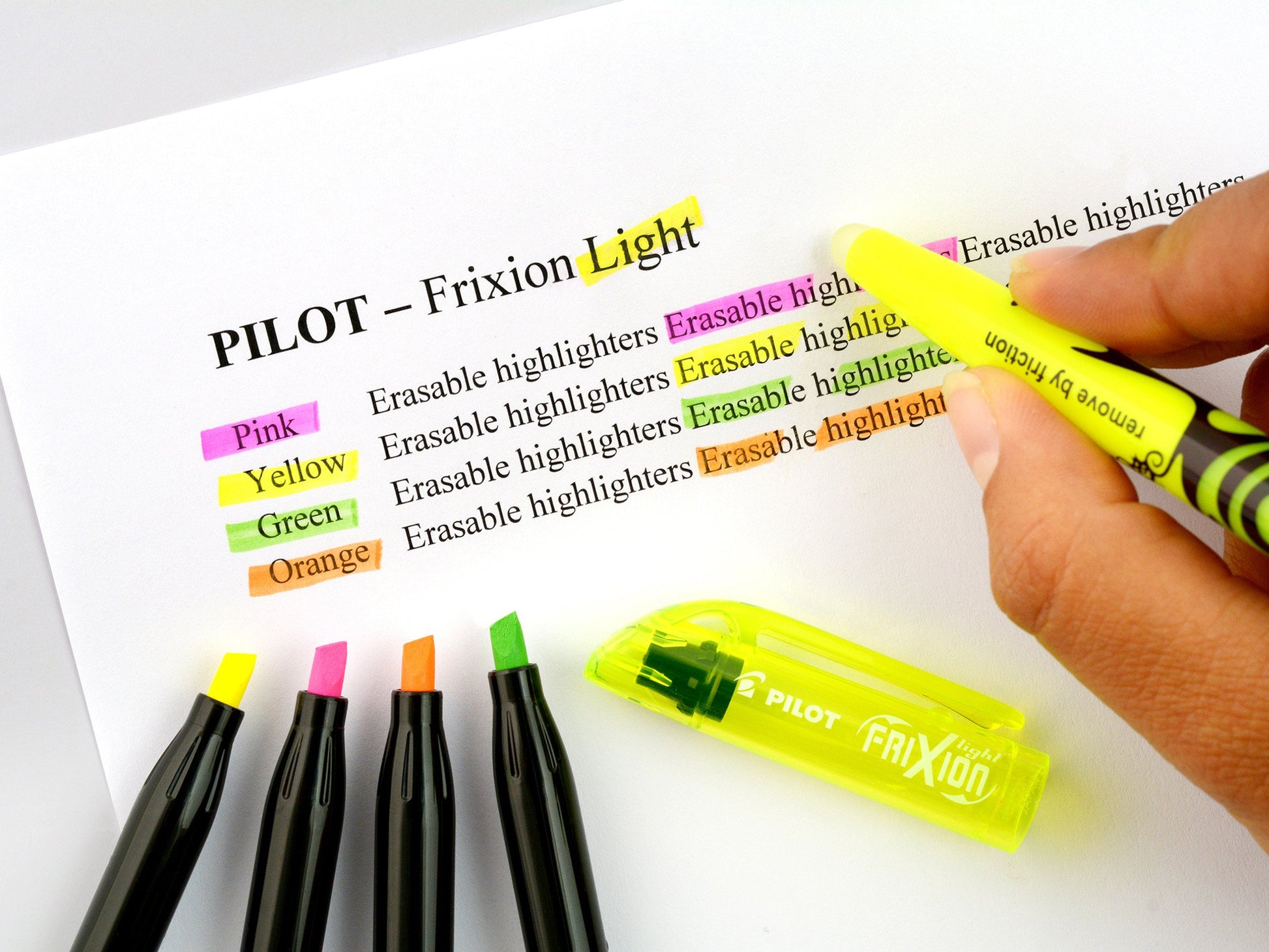 PILOT Frixion Light Textmarker - 6er Set