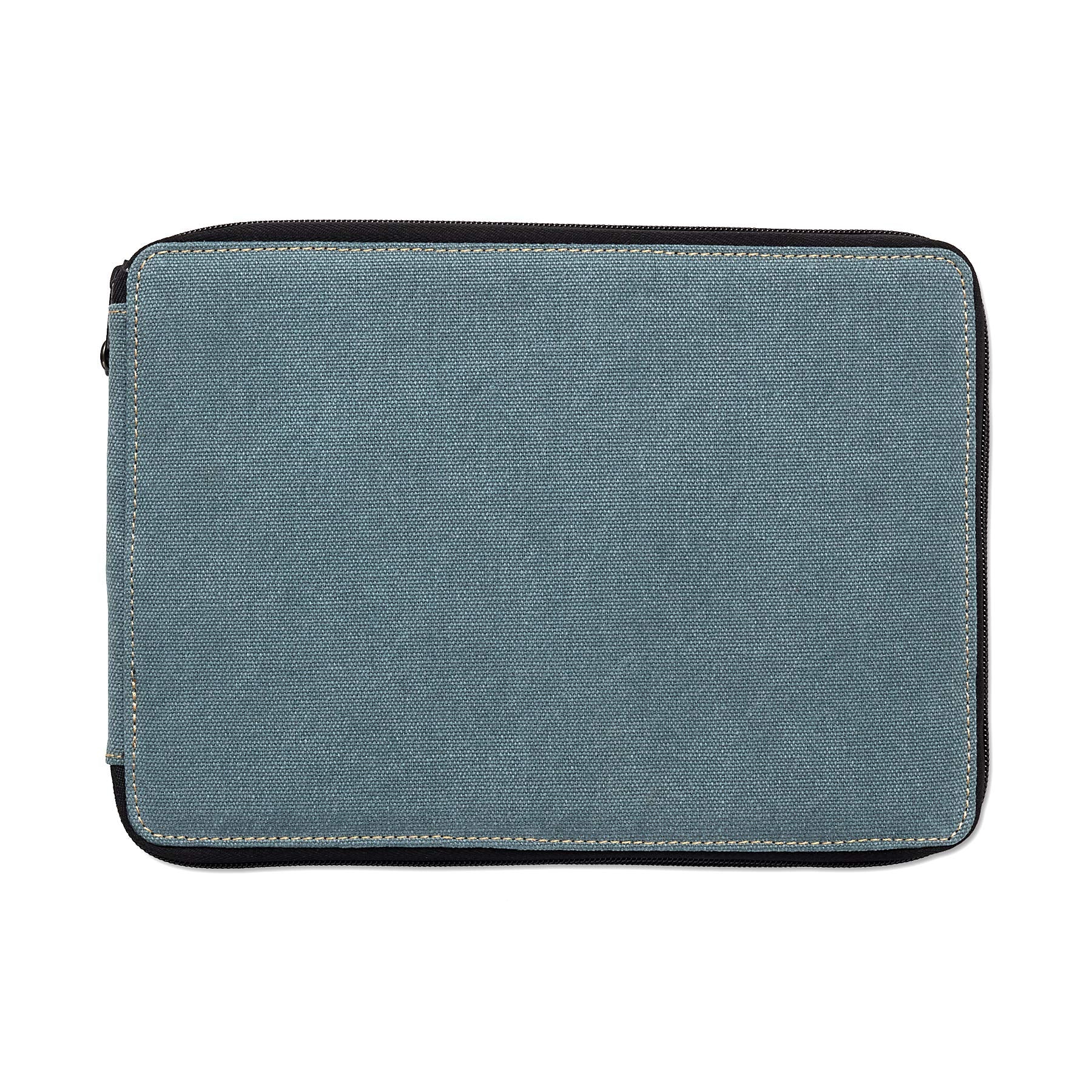 Speedball Art Products Canvas Pencil Case Holds Up To 120 Pencils, Steel Blue