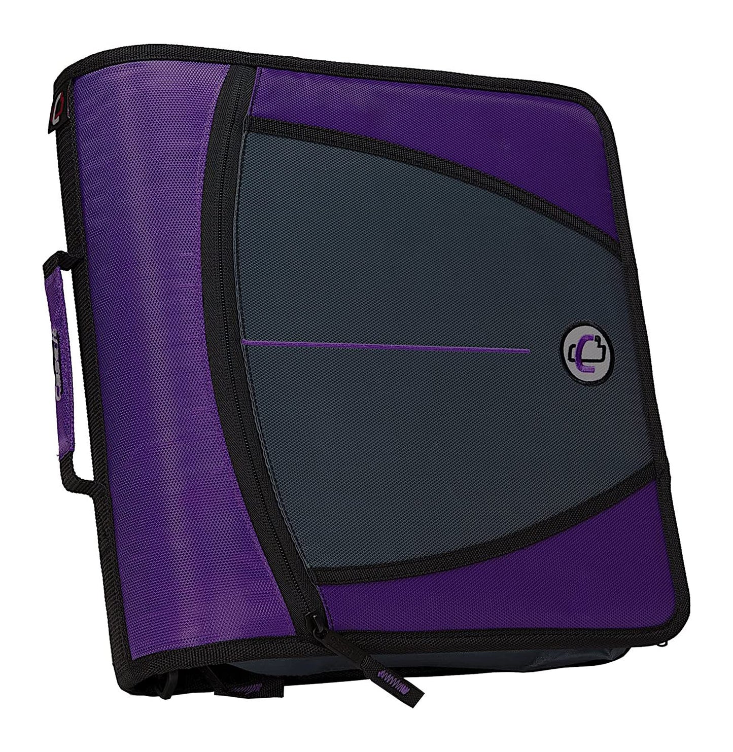 Case-it School Zipper Binder | 3-Inch Capacity | D-146 Purple