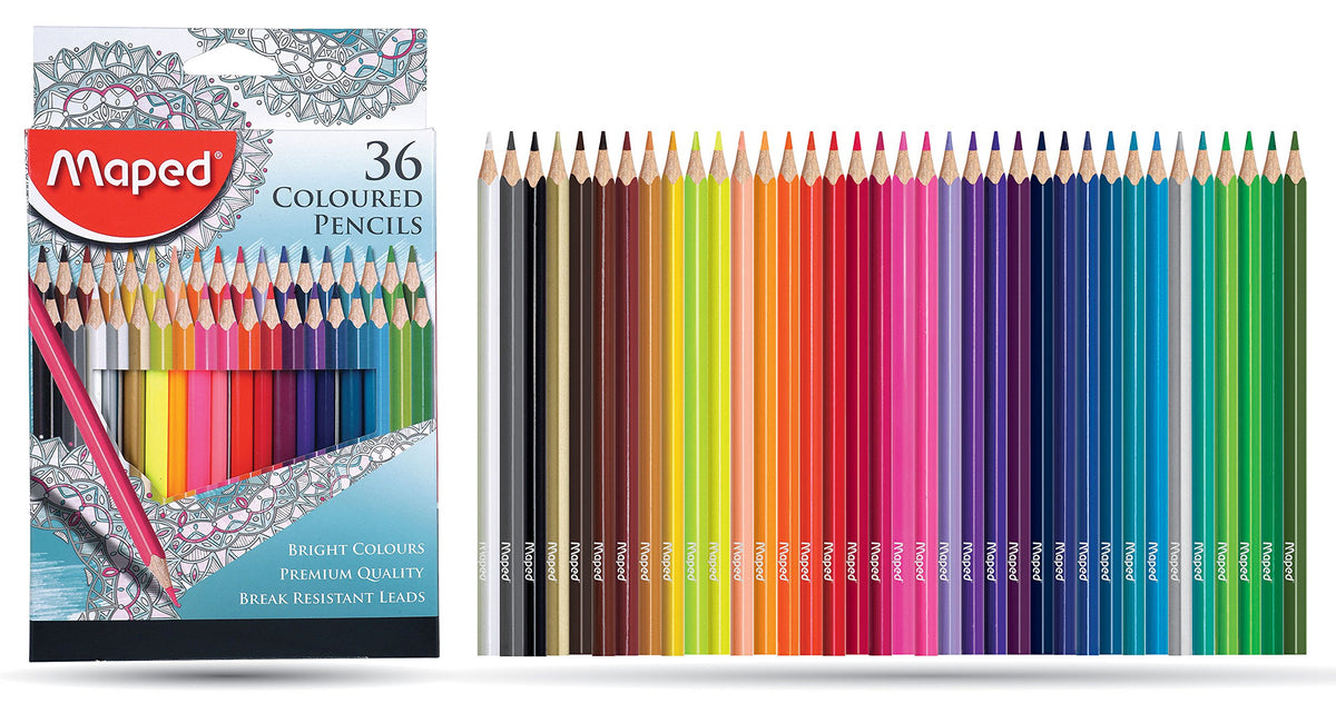 Maped Adult Colouring Pencils (Pack of 36)