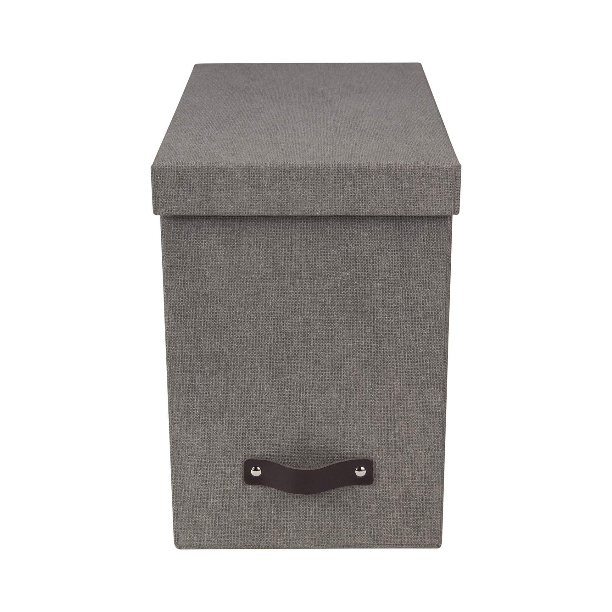Bigso John Desktop File Box - Storage Solution and Document Organizer for Important Paperwork