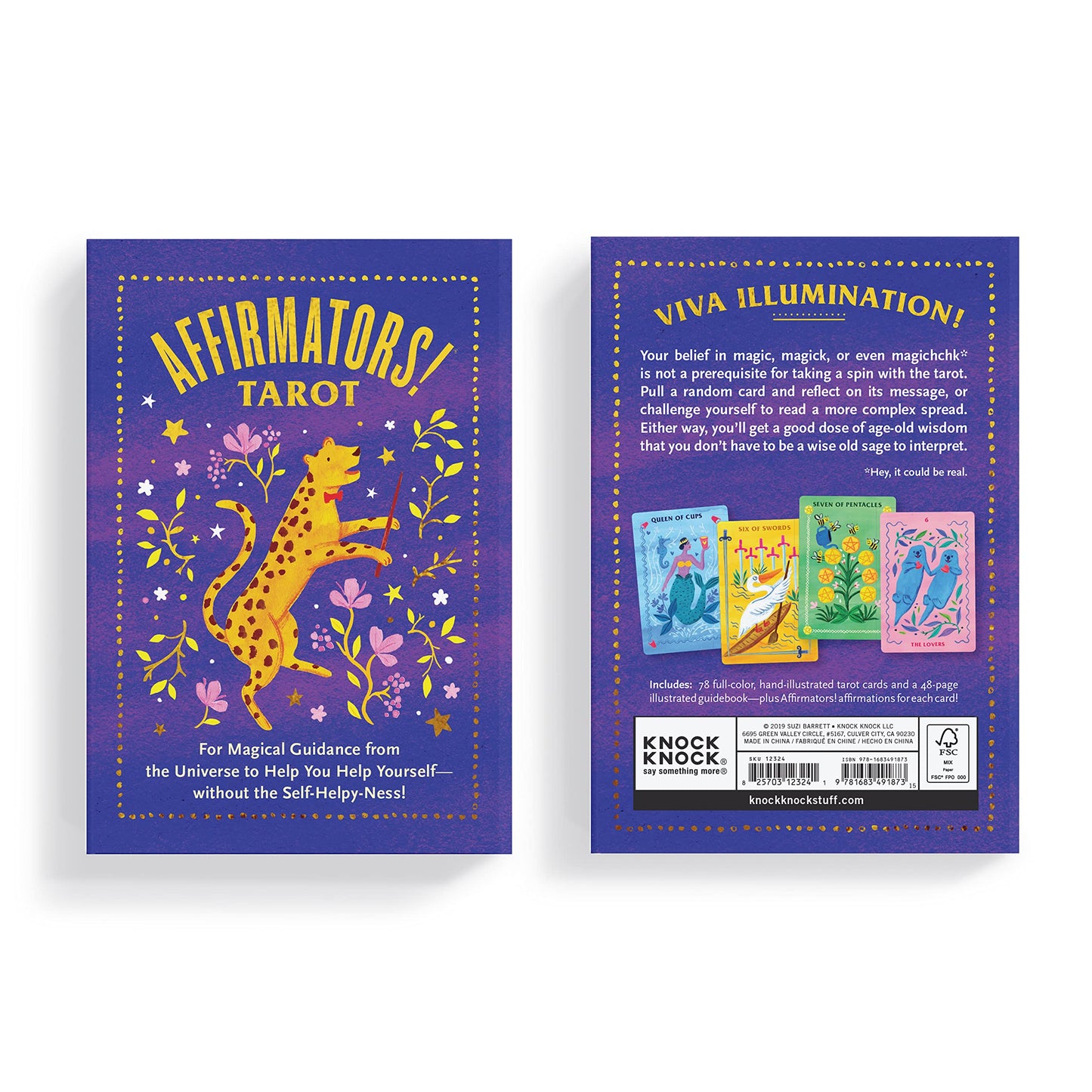 Affirmators! Tarot Cards Deck - Daily Affirmation Tarot Cards with Positive Affirmations For