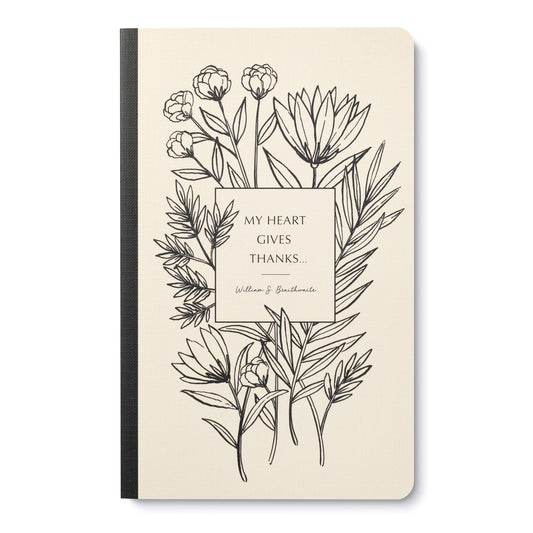Compendium Softcover Journal - My heart gives thanks… – A Write Now Journal with 128 Lined Pages