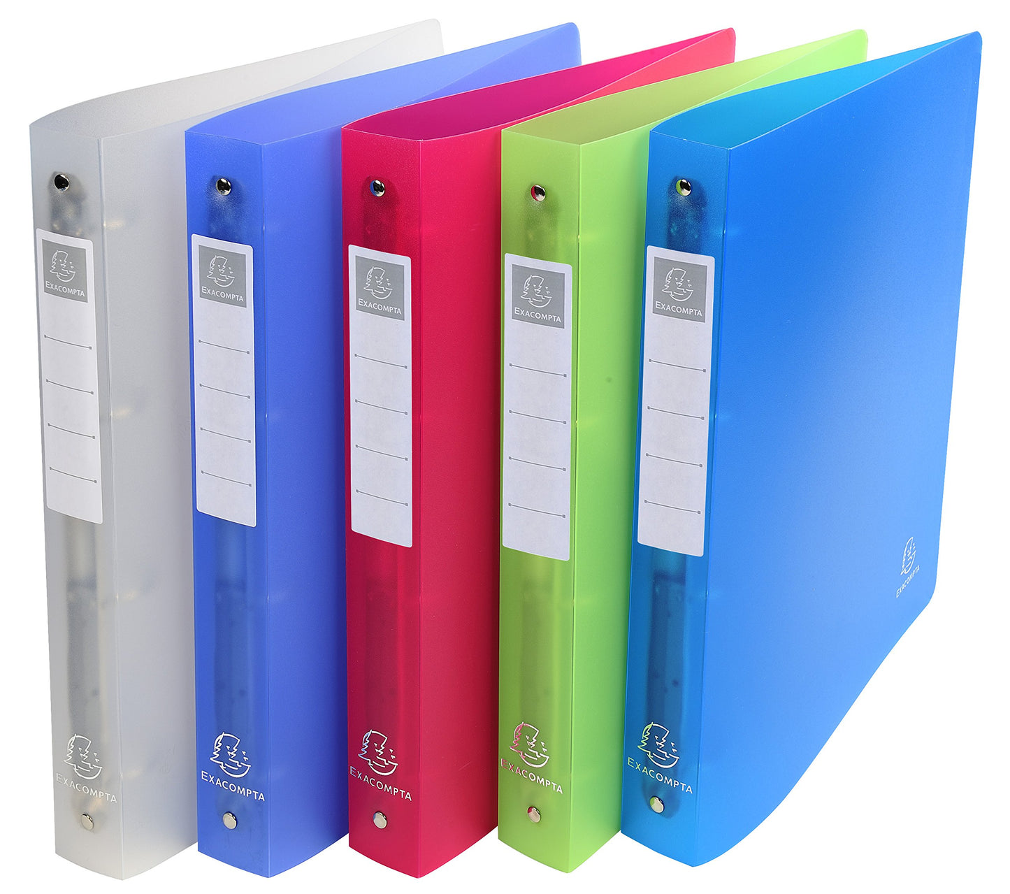 Exacompta - Ref 51359E - Chromaline PP Semi-Rigid Ring Binder - 320 x 268mm in Size, Suitable for