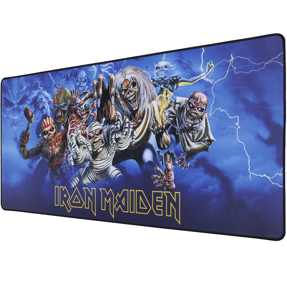 SUBSONIC Iron Maiden Mouse Pad XXL 35x15 in – Gaming Desk Mat Extra Large