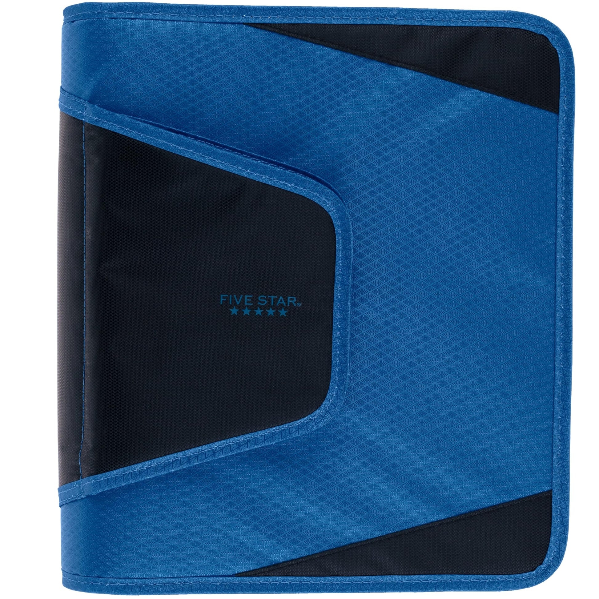 Five Star Zipper Binder, 1-1/2 Inch 3-Ring Binder with Round Rings, 3-Pocket Expanding File, 500