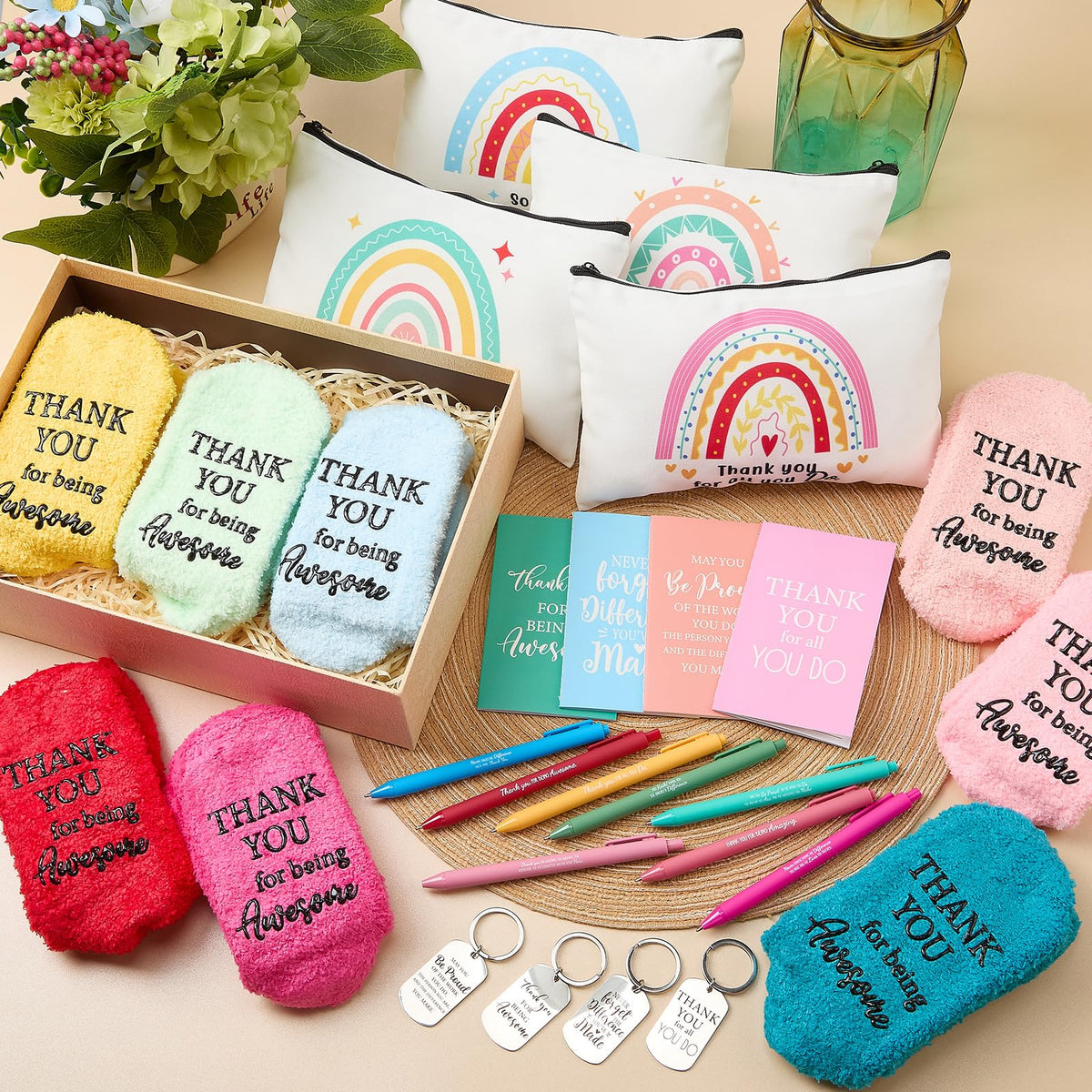 Fulmoon 40 Pcs Christmas Teacher Appreciation Gifts Bulk for Women