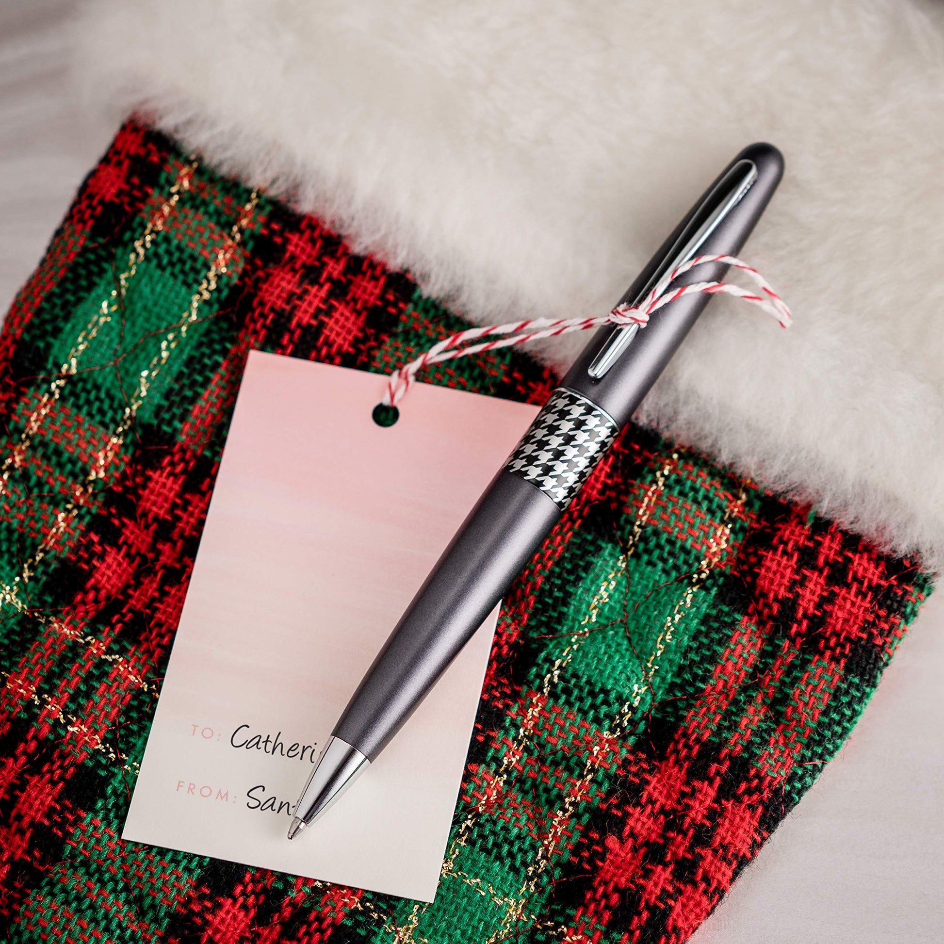 PILOT MR Retro Pop Collection Fountain Pen in Gift Box, Orange Barrel with Flower Accent, Fine
