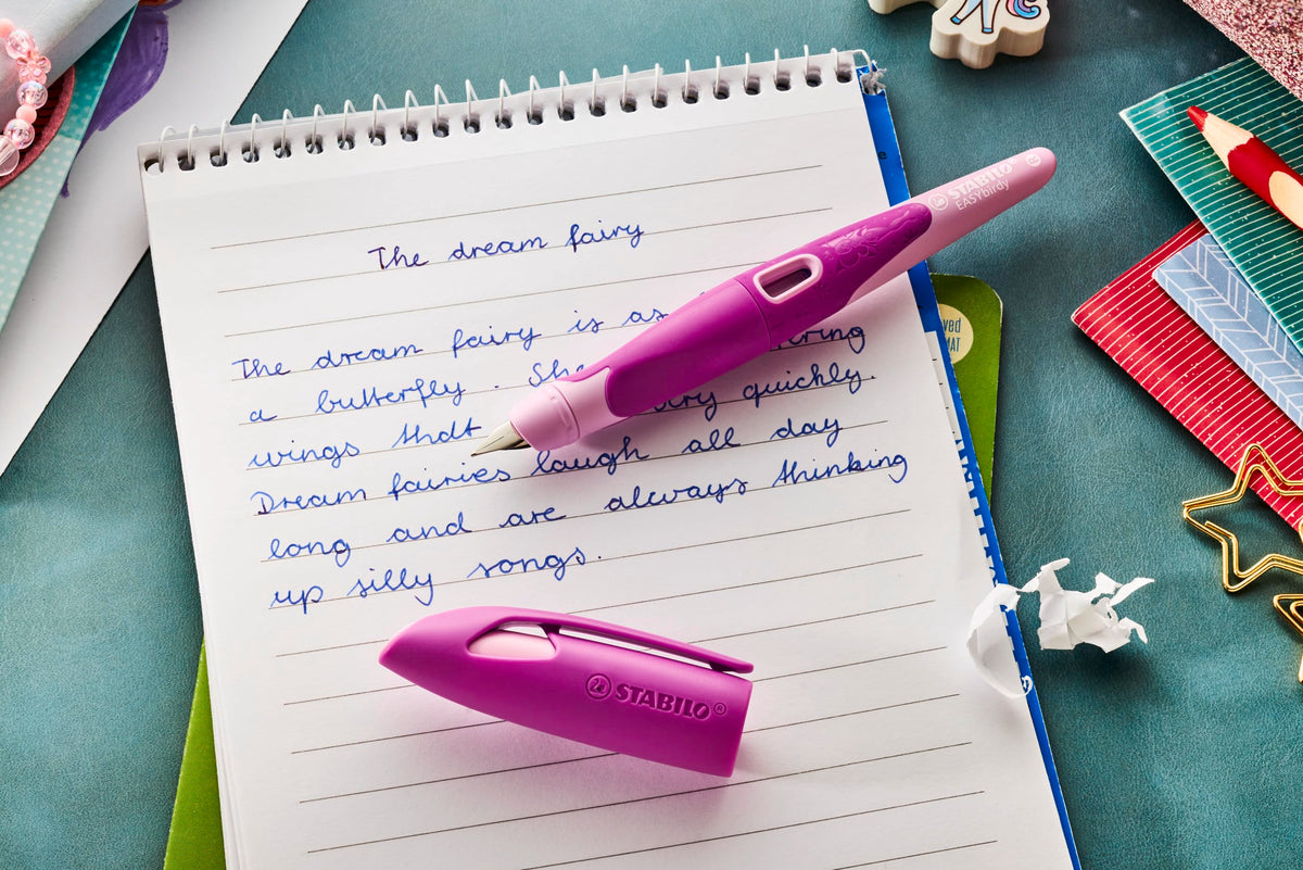 STABILO - EASYbirdy 3D DreamWorld Special Edition Fountain Pen Ergonomic for Right-Handed Users